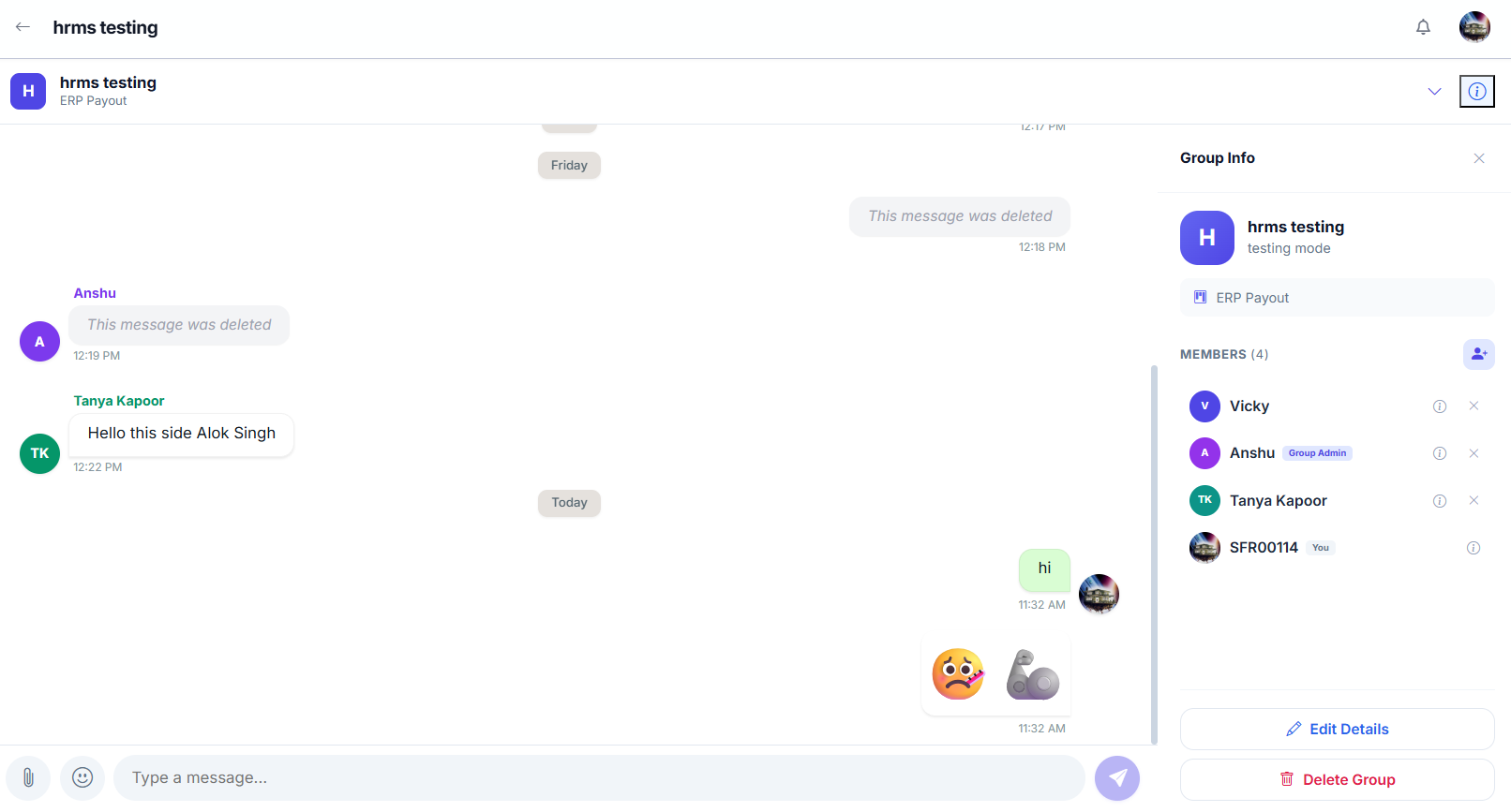 Group chat